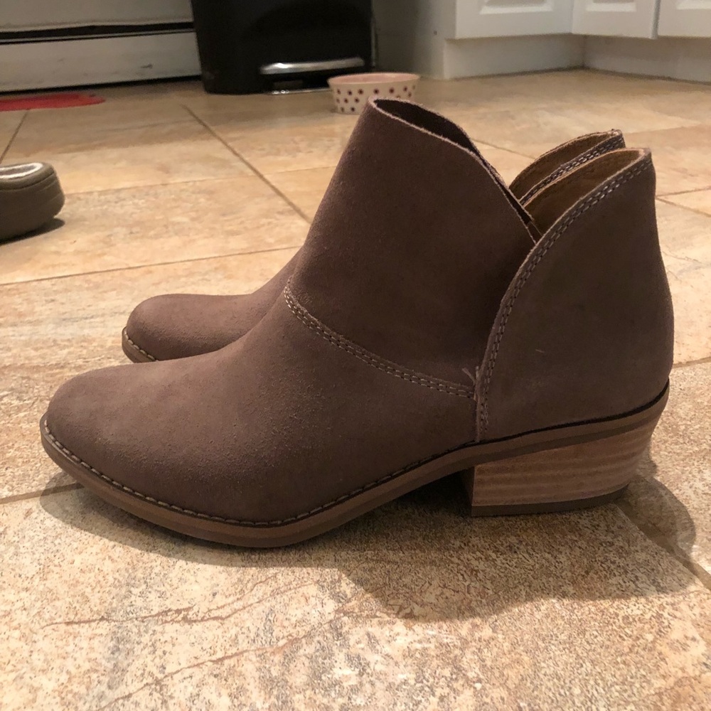 Lucky brand Suede Booties
